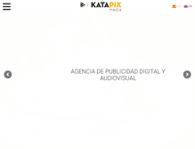 Tablet Screenshot of katapix.com